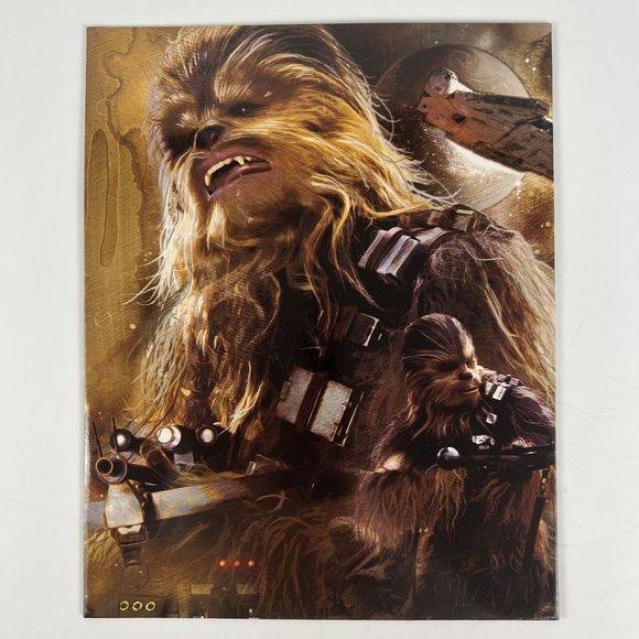 Star Wars The Force Awakens 3 Ring Binder FOLDERS Lot/3 Chewbacca Storm Troopers - Picture 9 of 11